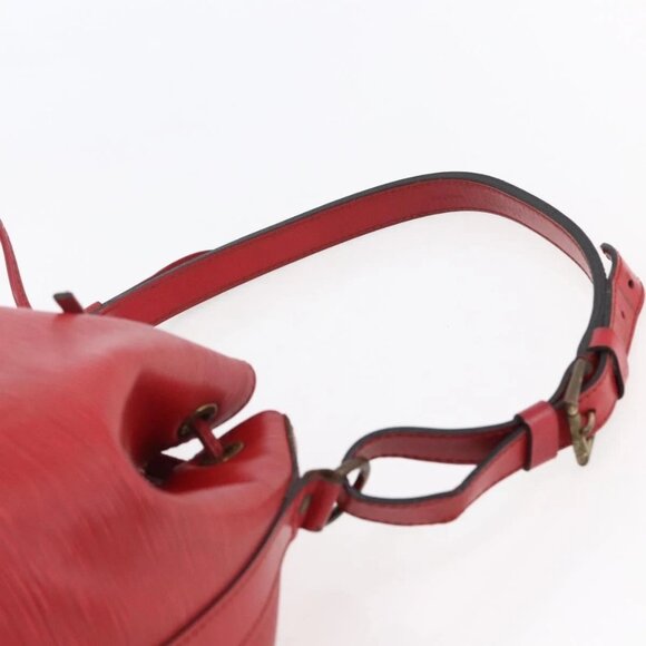 LOUIS VUITTON Epi Petit Noe Shoulder Bag Red - Picture 7 of 14
